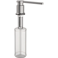 Дозатор для моющего средства врезной SDB-03-07/Grafit/300ml (KR5634)